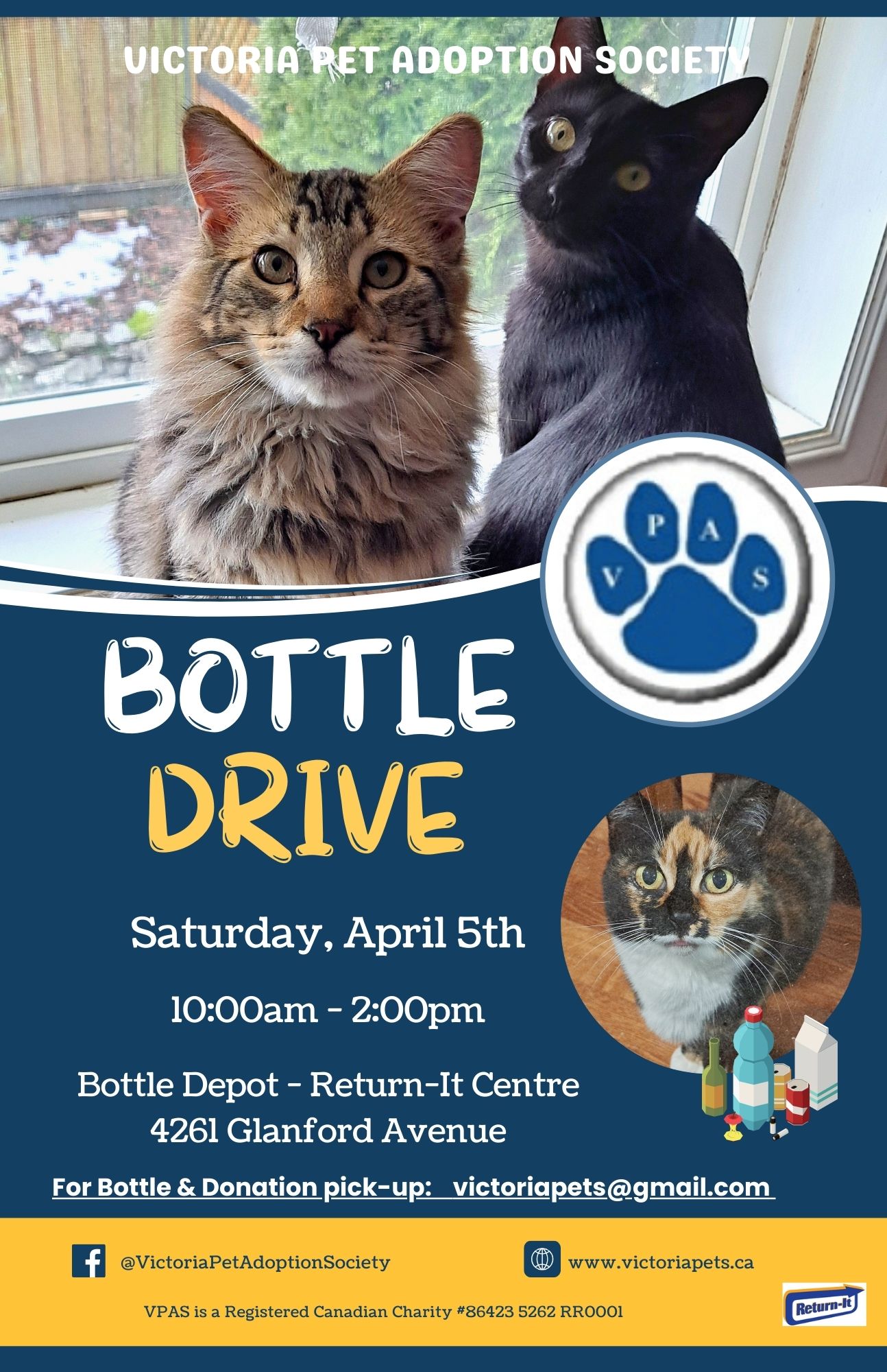 VPAS Bottle Drive – 5Apr25