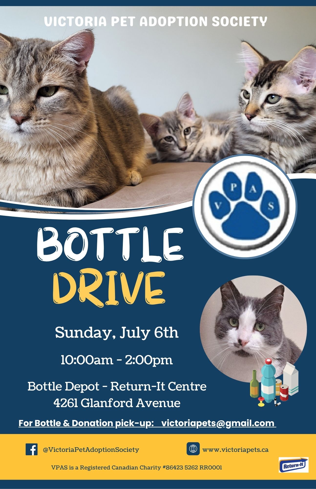VPAS Bottle Drive – July 6 25