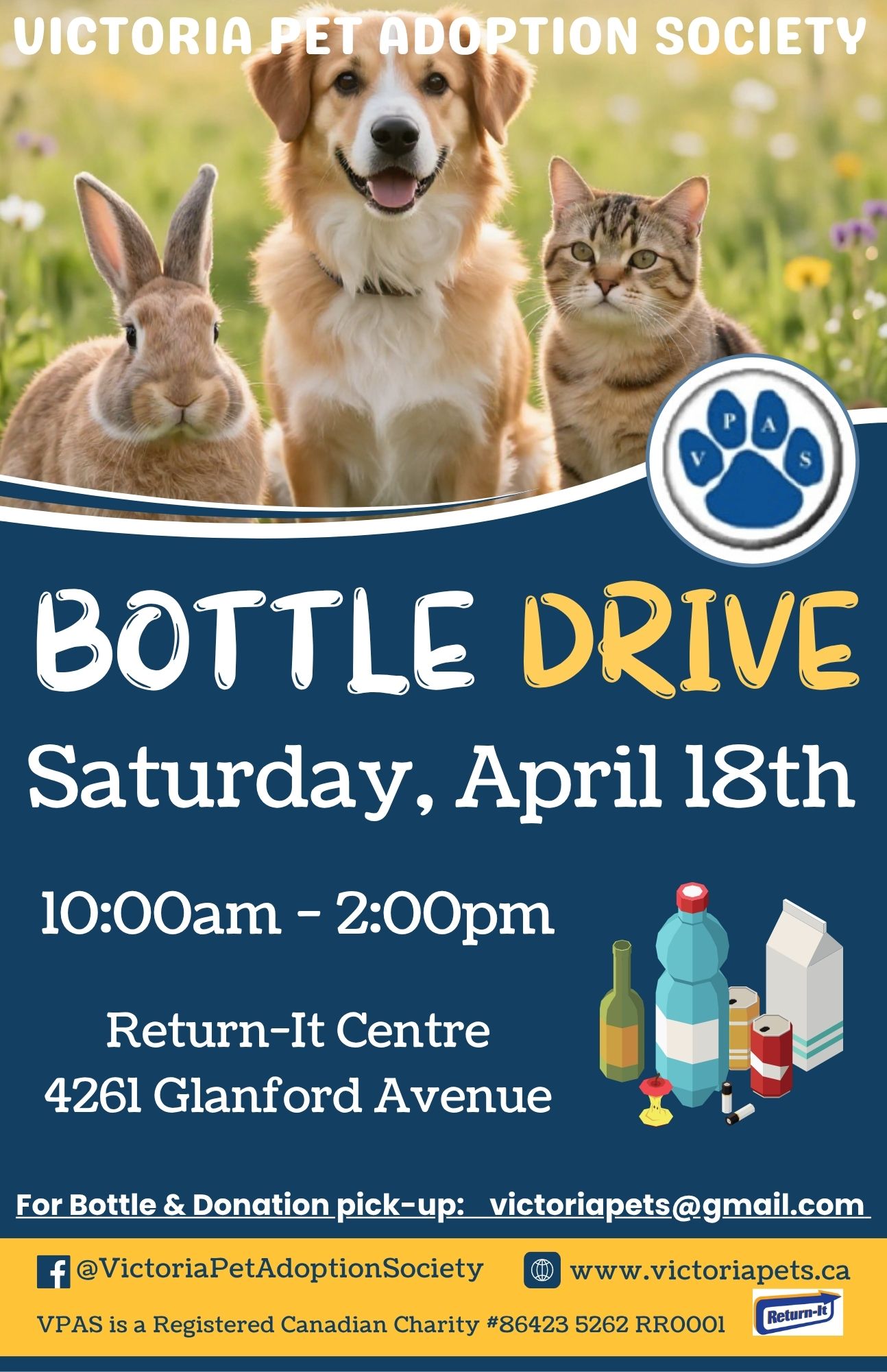 VPAS Bottle Drive – Apr 18 26